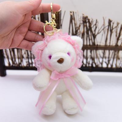 China New Design Soft Plush Toy Bear Teddy Bear Baby Popular Creative Soft Key Chain Brown Mini Small Plush Toy Plush Toy for sale