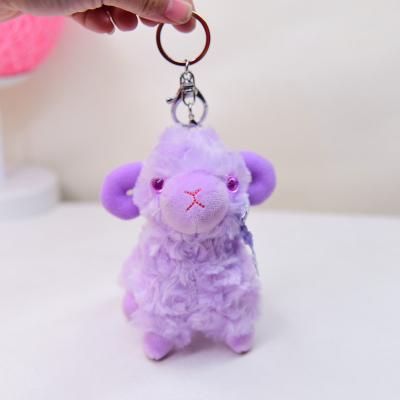 China Promotional Cute Soft Llama Alpaca Soft Key Chain Toy Custom Plush Toy Made In China Small Plush Toy for sale