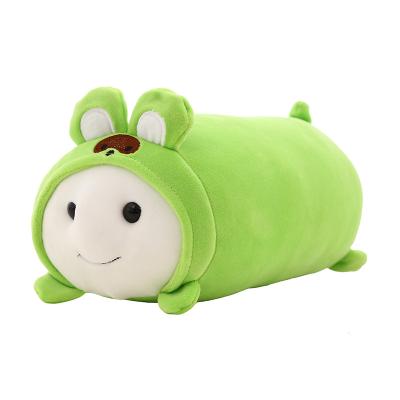 China Cheap soft toy below 5 dollars lovely cute soft plushie plushie toy pillows green stuffed animals wholesale from Canada for sale