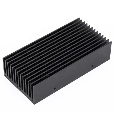 China No Burrs OEM Custom CNC Machined Aluminum Heatsinks Aluminum Radiator Sheet Metal Case for sale