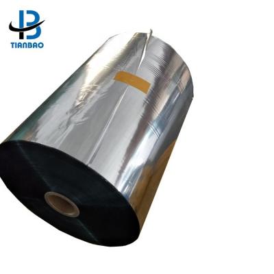 China Packaging Essential Vacuum Aluminized PE Reflective Film for SGS Certified Packaging for sale