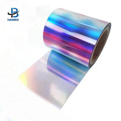 China Silver Gold Metalized PET Film Color Sequin PVC Decorative Film Logo Customized Logo for sale