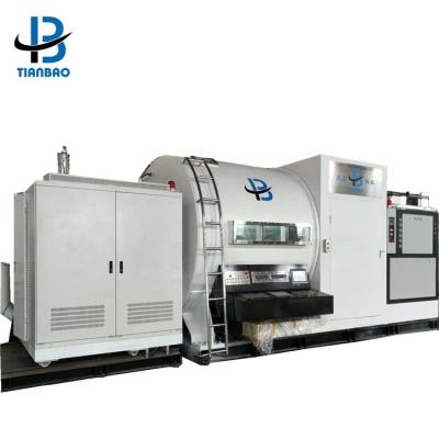 Cina Imballaggio in plastica 300KV Rolla a rolla Film Metallizing Machine Aluminum Vacuum Coating Machine in vendita