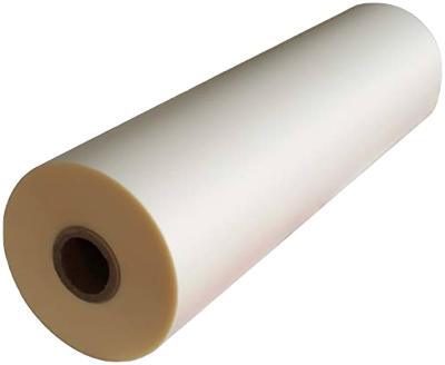 China Bopp Thermal Lamination Film Jumbo Roll Glossy voor op maat gemaakte logo branding oplossingen Te koop