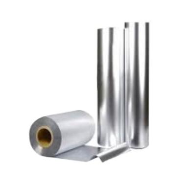 China Papel de etiqueta autoadhesivo en plata OPP CPP PET BOPP con 500-2100 mm de ancho Jumbo Roll en venta