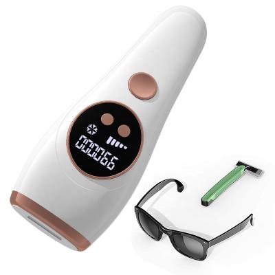 China Hair Removal Home Use Palm Sized Portable Laser LCD Screen 999999 Painless Permanent FLASHES Ice Cool IPL Hair Removal Device for sale