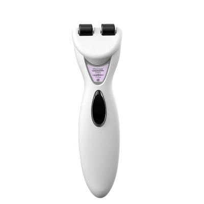 China Anti Aging Face Lift Home Use Face Beauty Equipment Reduce Edema Lifting Firming 360V Microcurrent Face Roller Massager Device for sale