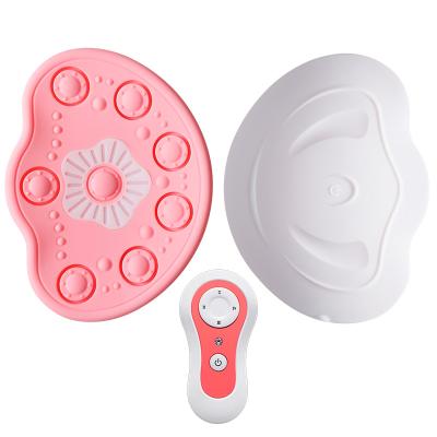 China Wireless Remote Electric Breast Enlargement Silicone Contro Red Blue Light Care Lifting Anti Big Sagging Vibration Beauty Breast Massager for sale