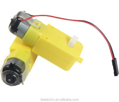 China Totally Enclosed Motor + Gear Motor TT Wheel for Smart Car Robot DC Motor + Support Wheels for sale