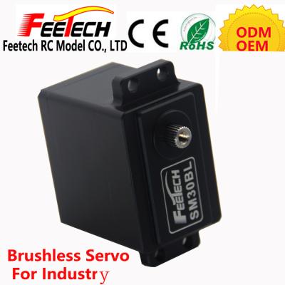 China Feetech 30kg high torque RC model servo motor brushless rc model servo SM30BL for sale