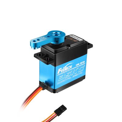 China Feetech FT5330M 35kg high torque RC hobby gear metal servo motor for 1/8 education robot 1/10 rc car model robots for sale