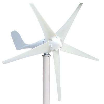 China Wind System 800W Aluminum Alloy Wind Generator Hybrid Silent Vertical Wind Turbine for sale