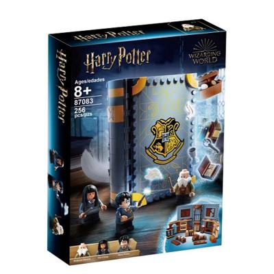 China DIY PLAY 2022 Hot New 256PCS Harry Series Potter The Blocks Book Of Spells Class In Ravenclaw Model Building Blocks Legoing Toys for sale