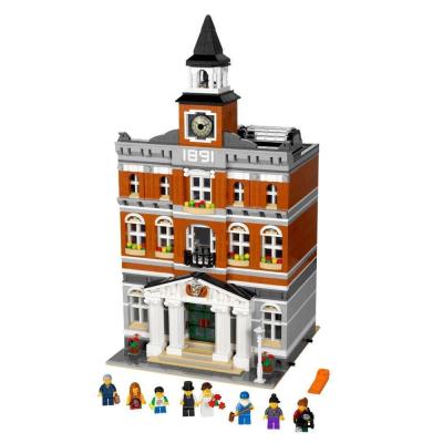 China 10224 Compatible Building Block Toy 2766PCS CITY HALL STREET VIEW Building Block Toys Legoing Toys For Children Interesting Gifts for sale