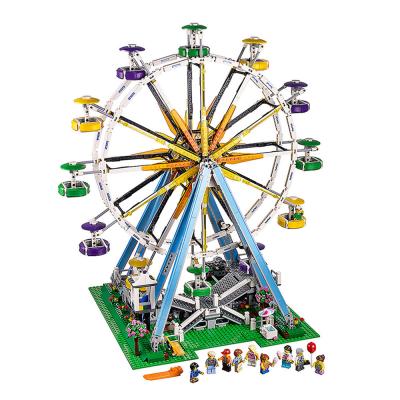 China Free Shipping 2464PCS BIG FREE WHEEL STREET VIEW building toy building block Legoing toys for kids interesting gifts for sale