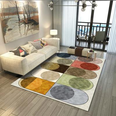 China Custom Printed Non Slip Washable Rugs And Living Room Bedroom Washable Place Blankets For Sale for sale