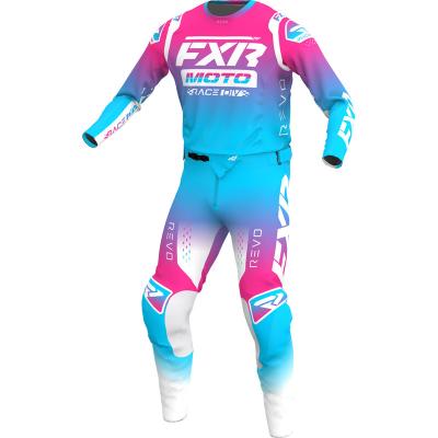 China Breathable 2022 FXR Motocross Gear Off Road Dirt Bike MX Gear Set ATV Moto Jersey Set for sale