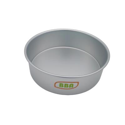 China High Quality Sustainable Baking Aluminum Cake Pan Cake Pan with Diameter 3/4/5/6/7/8/9/10/11/12 inch for sale