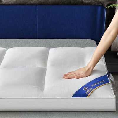 China 10CM Luxury Hotel Foldable Home Thickened Non-slip Soft Mattress Bed Topper for sale