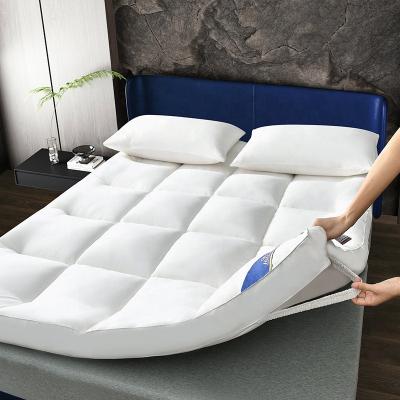 China Soft Mattress Foldable Feather Hotel Pad Thickening Dormitory 10CM Home Matress Topper Tatami Mat 5CM for sale