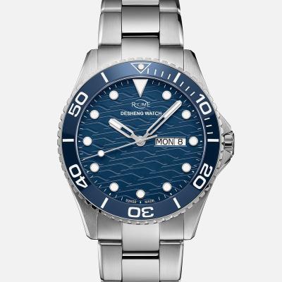 China OEM 300m Date Automatic Diver Watch Custom Logo Japan NH36 Mechanical Watches Automatic Mens Luxury for sale