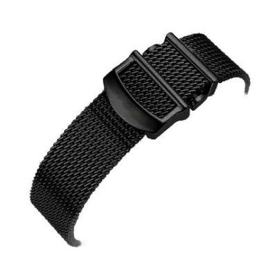 China Silver Milanese Series Mens Engineer Stainless Steel Mesh Belt Strap Watch Band for sale