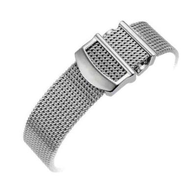 China Silver Milanese Series Mens Engineer Stainless Steel Mesh Belt Strap Watch Band For IWC for sale