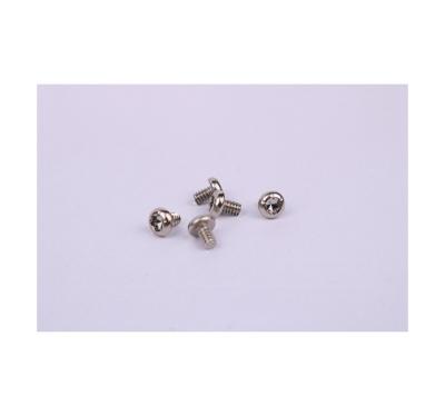 China Hot Selling Popular White Nickel Round Plum Flower Head Screw Good Quality for sale