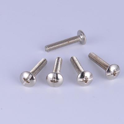 China HEX DIN7985 Stainless Steel Deck Screws Cross Recessed Pan Head Screws Cross Recess SS 304 SS 304 Head Screw for sale