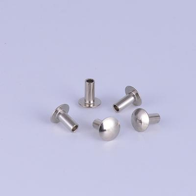 China Stainless Steel SS 304 Oval Head Semi Tubular Rivets for sale