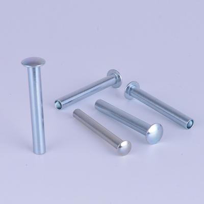 China High Strength Carbon Steel Blue Zinc Rivet From Stainless Steel Factory China for sale