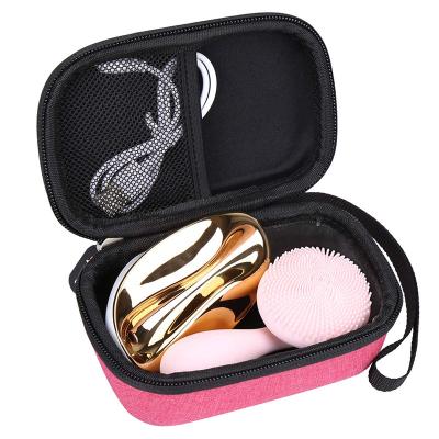 China Fashion Storage Travel Hard Case for Caytraill Silicone Facial Brush Organizer Suitcase Makeup Cosmetic Cleaning Case for sale