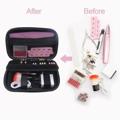 China Fashion New EVA Case Nail Drill Case EVA Holder Nail Drill Kit Enough Space To Store Most Portable Nail Drill Tool Bag for sale