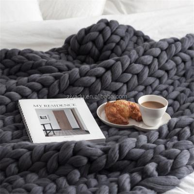 China 2019 high quality handmade 100% wool cheap blanket for bedding sleep made in china for sale