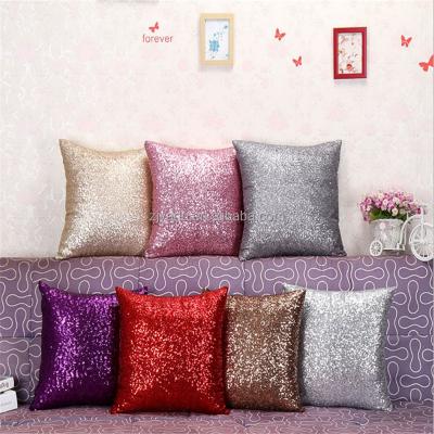 China Reversible Anti-Apnea Throw Pillowcase Sequin Design Pillow Cover,Wholesale Custom Mermaid Sequin Pillowcase /Pillow Cover for sale