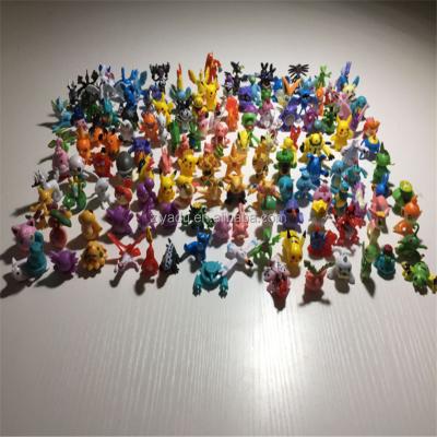 China Hot Selling Cartoon Toy 144pcs New Pocket Monsters Action Number Pokemon (, Anime Pokemon Go Figure Toys, Plastic Pokemon Pikachu Figures for sale