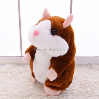 China Kids gift new arrival hamster/talking plush hamster toy/talking plush hamster animal toy for sale