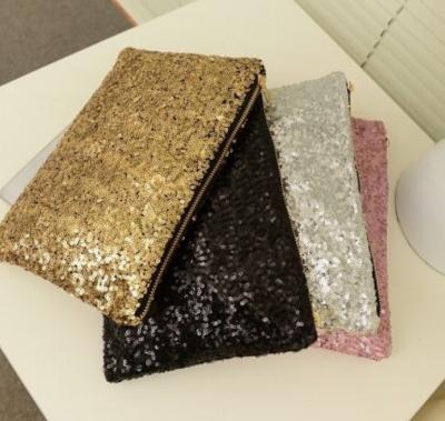 China New fashion ENGLAND STYLE bag sequin wholesale mermaid makeup cheap bling bling cosmetic bag for sale