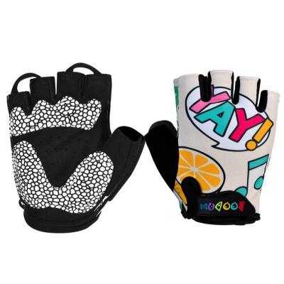 China Outdoor sports half finger bicycle cycling non-slip gloves children's cycling gloves wholesale children's gloves for sale