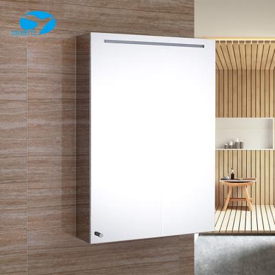 China Eco - Friendly European Wall Mounted Classic Bathroom Led Mirror Cabinet for sale