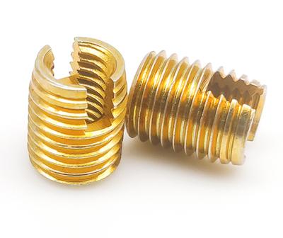 China Round Galvanized Thread Nut Thread Socket Slotted Self Tapping Screw Internal And External Sleeve M2-M24 for sale