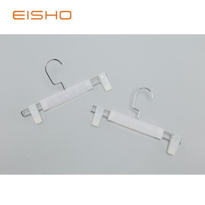 Китай Recycled White Plastic Hanger Eisho Custom Hangers Pants Hangers продается