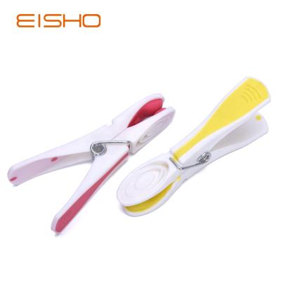 Cina Hot Selling Minimalist Eisho Pegs Plastic Cloth Pin Pegs Plastic Clothes Pegs in vendita