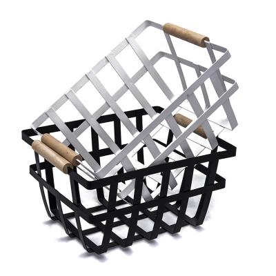 Китай Minimalist Organizer Basket Metal Metal Wire Storage Baskets for Storage Metal Storage Basket продается