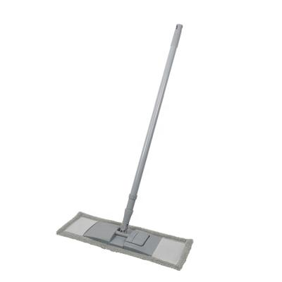 China Multifunctional and extendable creative viable stainless steel sponge broom household flat cleaning brooms for sale