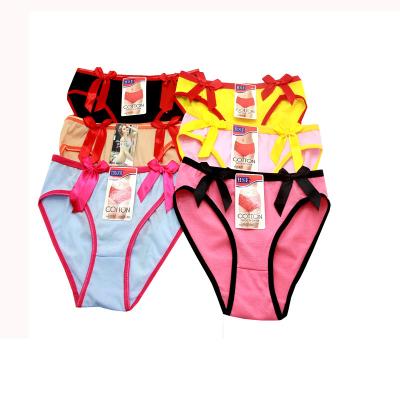 China Ms. anti-static wholesale cute charming young girl briefs hot new sexy underwear for sale