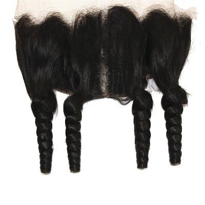 China Wholesale 13x4 Hd Loose Wave Frontal Virgin Hair Lace Frontal Loose Wave Headband for sale