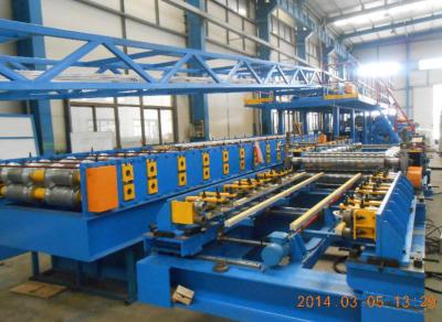 China Wall Panel PU Upper Lower Roof Panel Forming Machine for sale