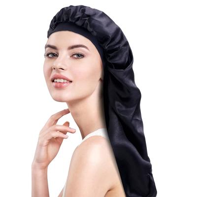 China Double Layer Baby Turban Adjustable Custom Scarf Hat Breathable Free Shipping Mulberry Silk Hood And Brim Wrap for sale