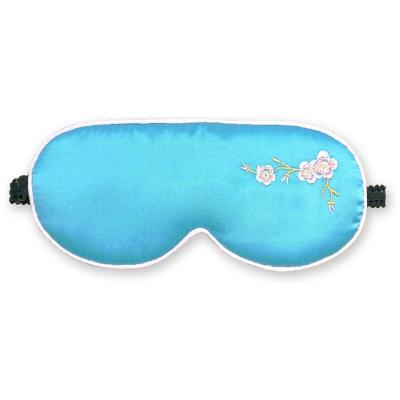 China Anti-Wrinkle Sleeping Eye Cover Mask Custom Made Soft Touch 100% Pure Mulberry Silk Eye Mask for sale